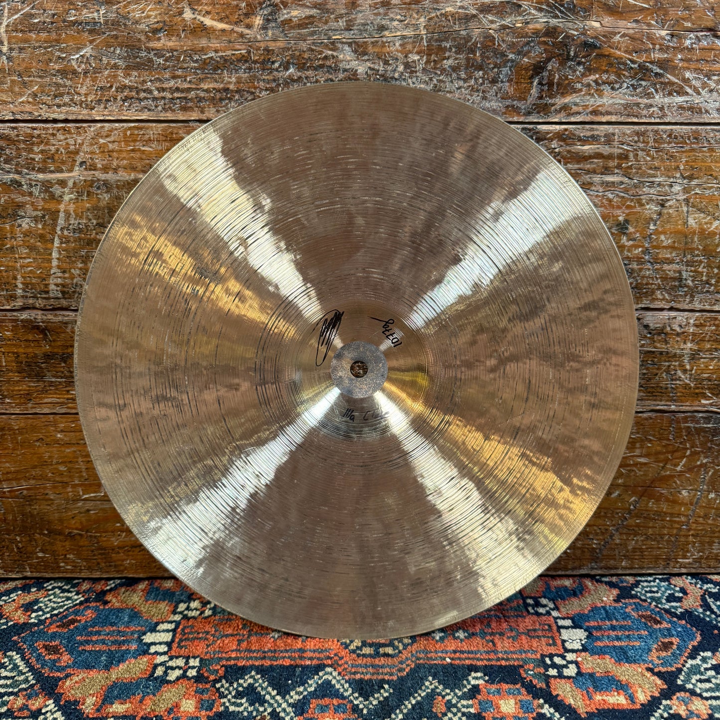 14" Funch K. Istanbul Old Stamp Type IIIa Clone Hi-Hat Cymbal Pair 875g/1077g OS *Video Demo*