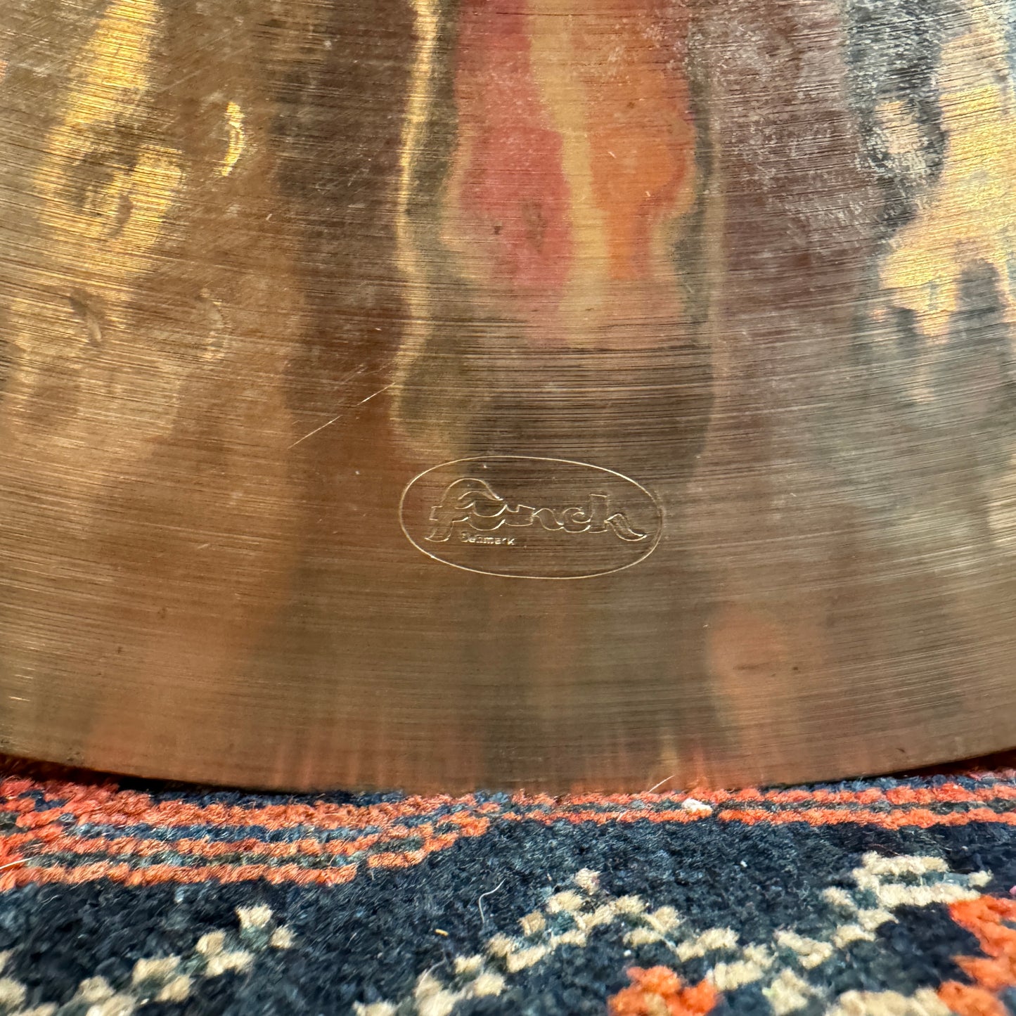 22" Funch K. Istanbul Old Stamp Type IIIb Clone Ride Cymbal 2491g OS *Video Demo*