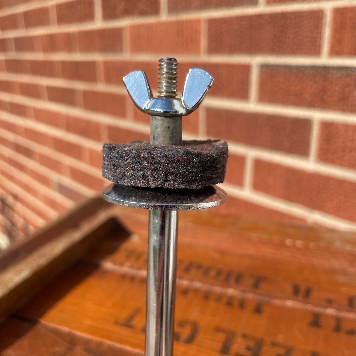 1960s Ludwig Hoop Mounted Cymbal Holder Arm
