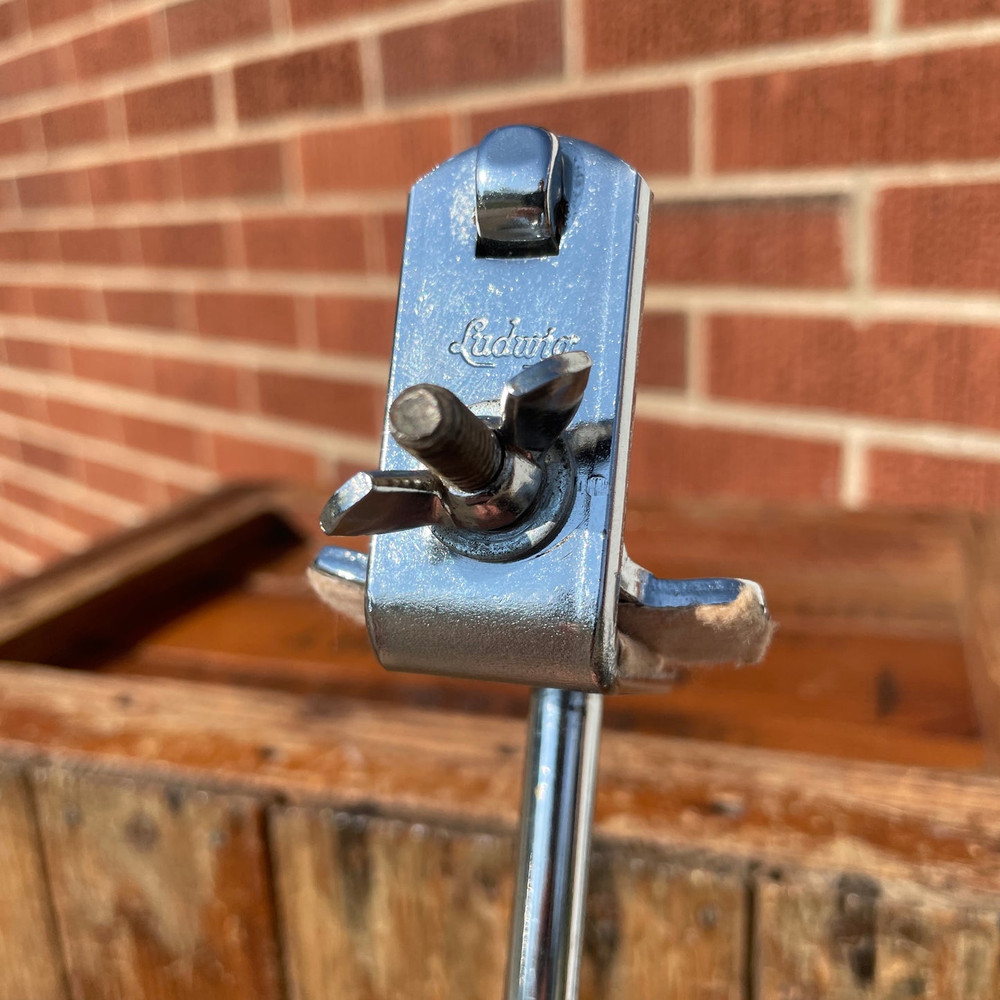 1960s Ludwig Hoop Mounted Cymbal Holder Arm