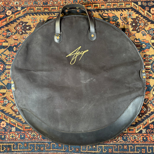 26" Istanbul Agop Signature Waxed Canvas Leather Tackle Cymbal Bag