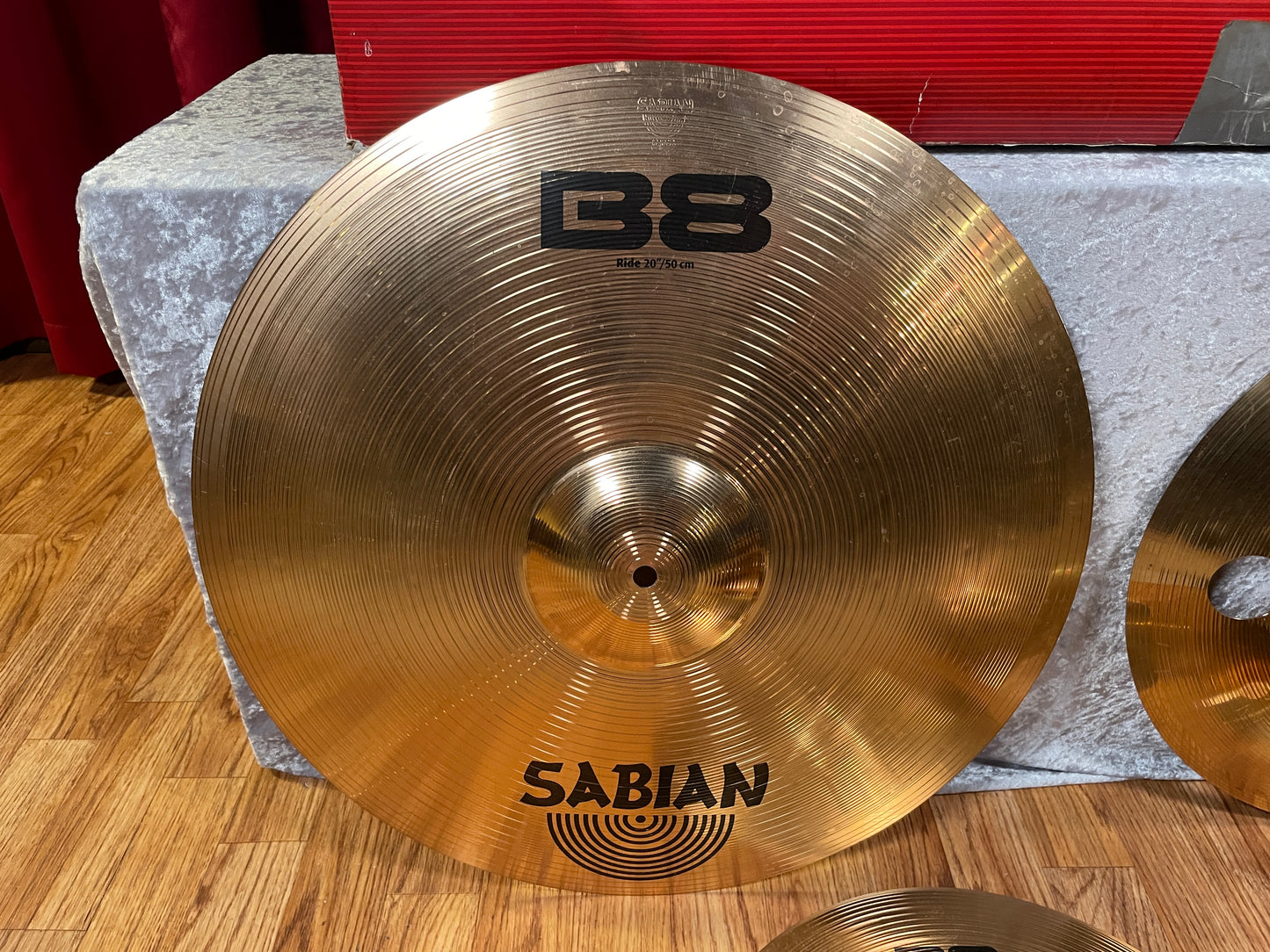 Sabian B8 Performance Cymbal Set Pack w/ 16" O-Zone Crash 45003-POZ Hi-Hat/Crash/Ride