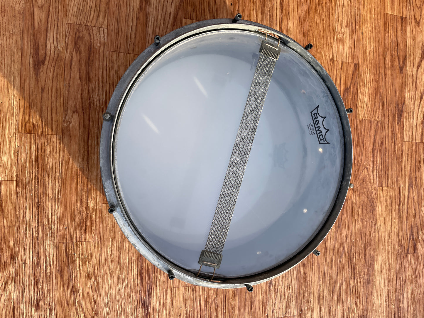 1920s Slingerland Eugene Geisler Cast Aluminum 4.5x14 Snare Drum