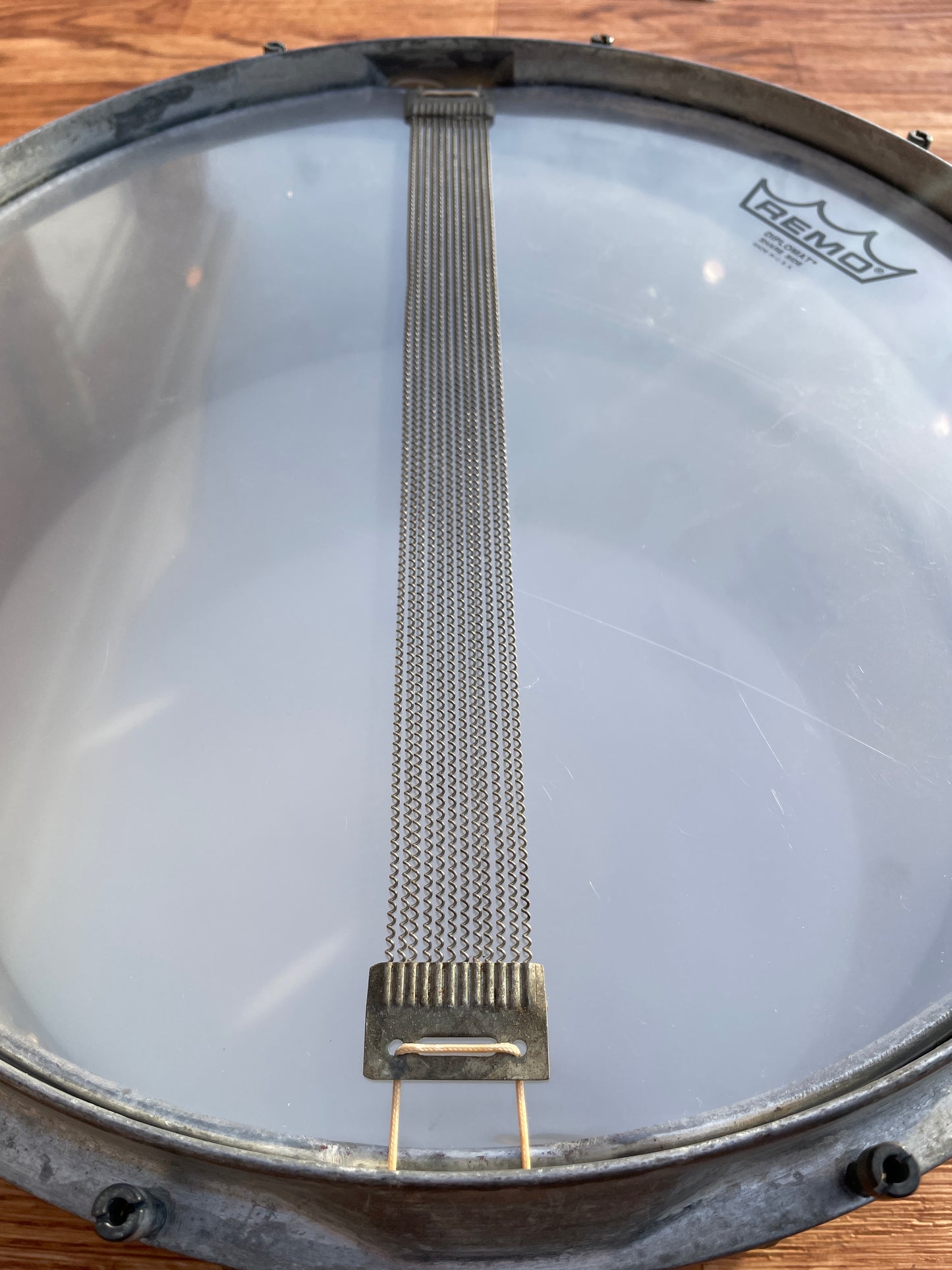 1920s Slingerland Eugene Geisler Cast Aluminum 4.5x14 Snare Drum