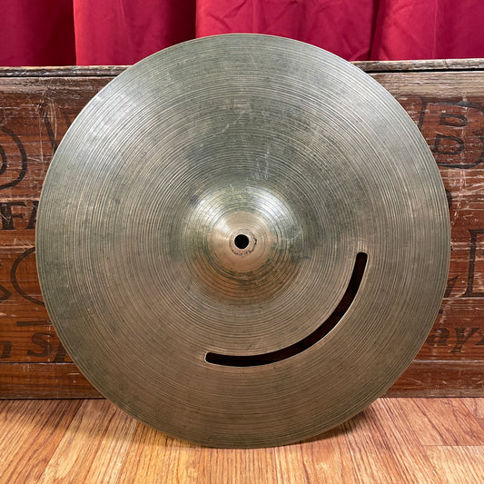 14" K Zildjian Istanbul 1967-77 New Stamp Hi-Hat / Crash Cymbal 771g *Video Demo*