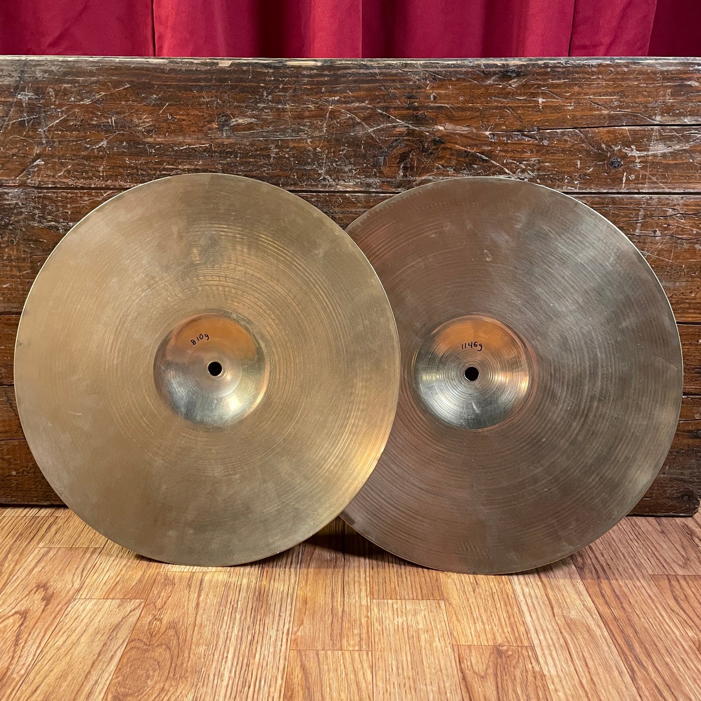 14" Zildjian A Vintage Hi-Hat Cymbal Pair 810g/1146g *Video Demo*