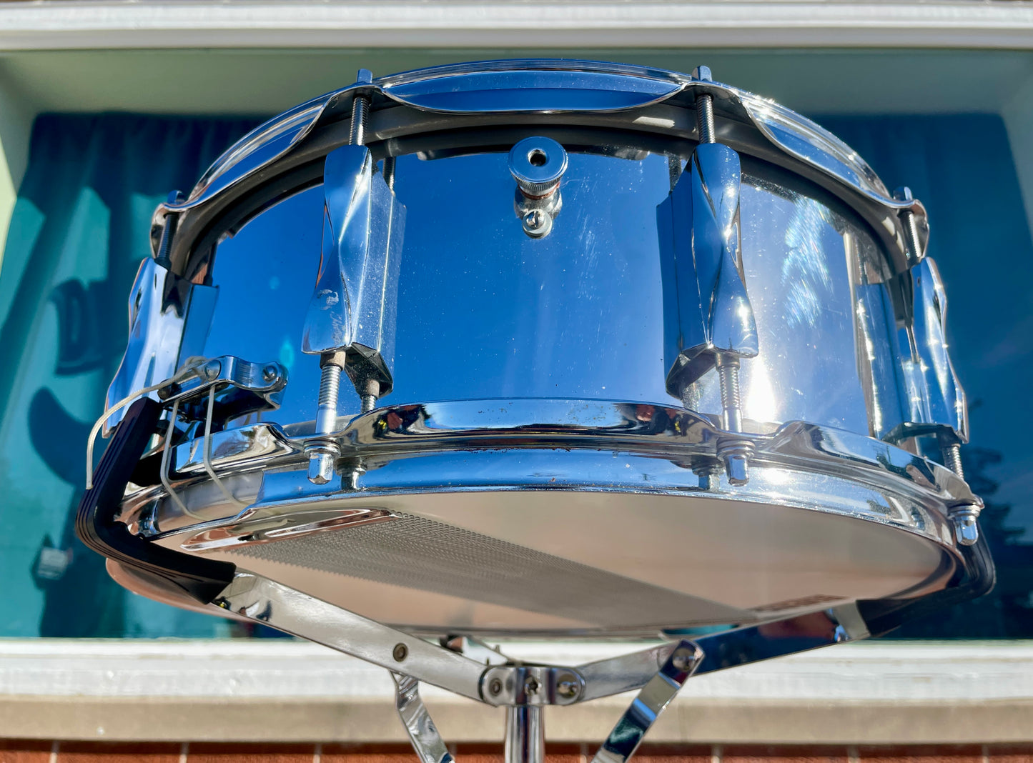 1970s Olympic by Premier 1025 Steel 5.5x14 10-Lug Snare Drum