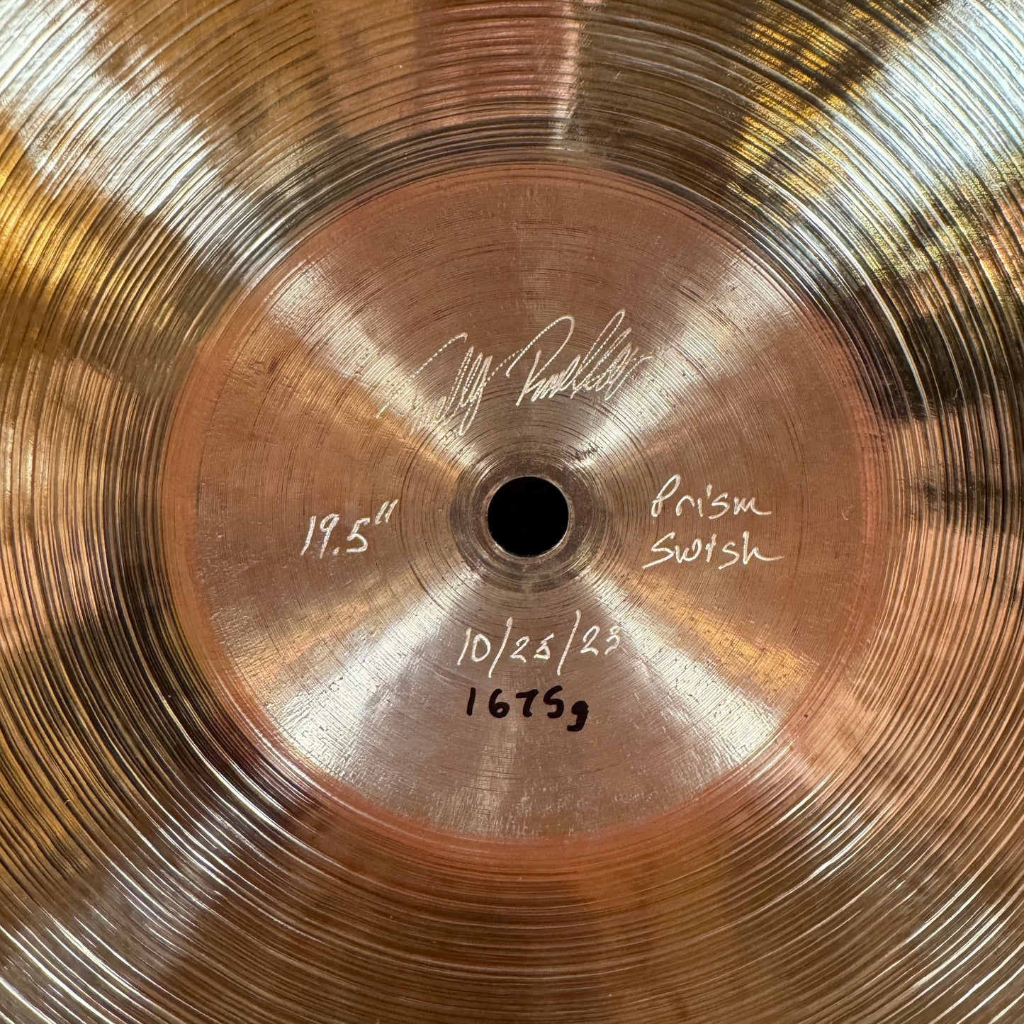 19.5" Timothy Roberts Prism Swish China Ride Cymbal w/ Rivets 1675g *Video Demo*