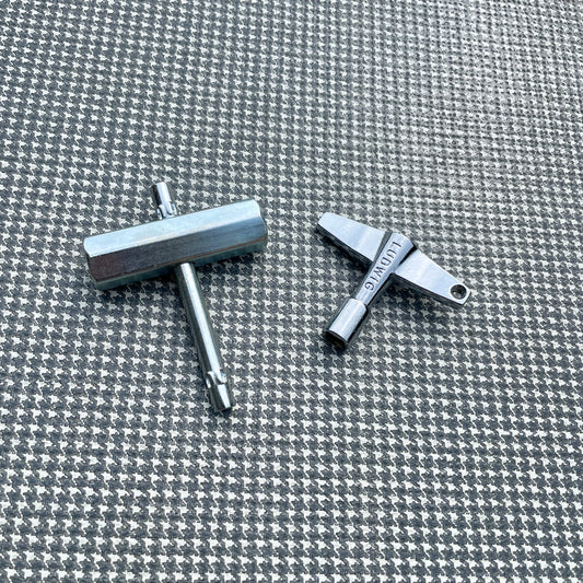 Vintage 1960s-1970s Ludwig Drum Key Rail Consolette Key Combo