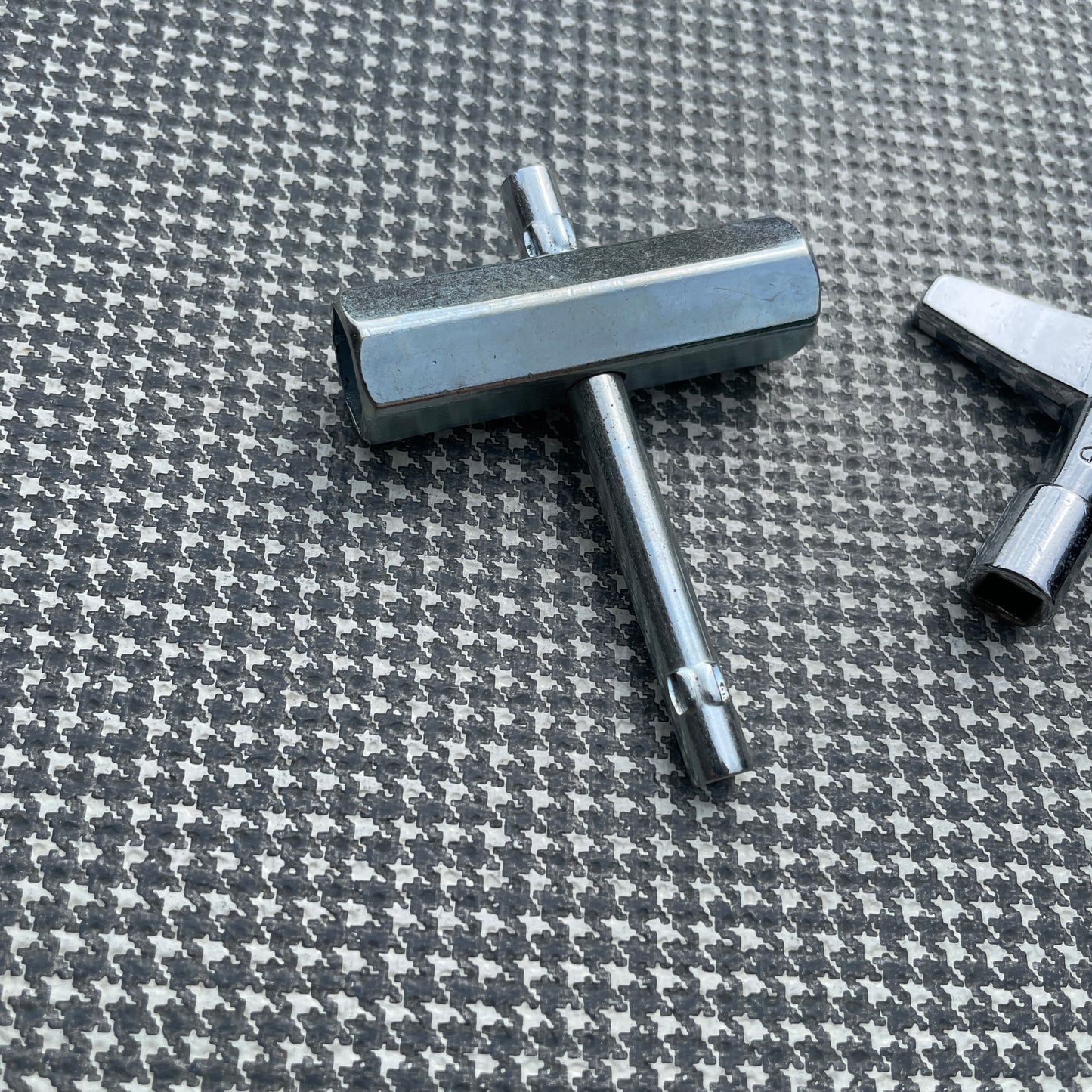 Vintage 1960s-1970s Ludwig Drum Key Rail Consolette Key Combo