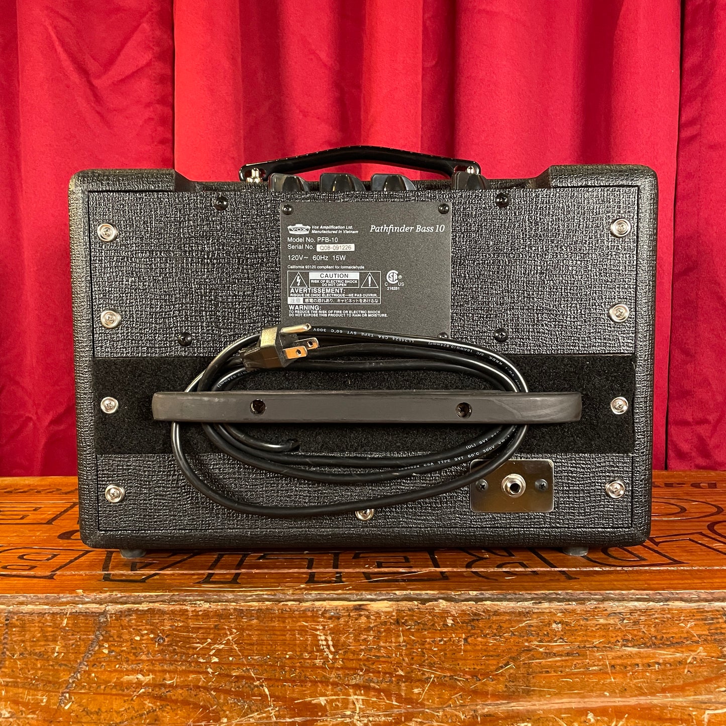 Vox PB10 Pathfinder 10W Bass Combo Amplifier