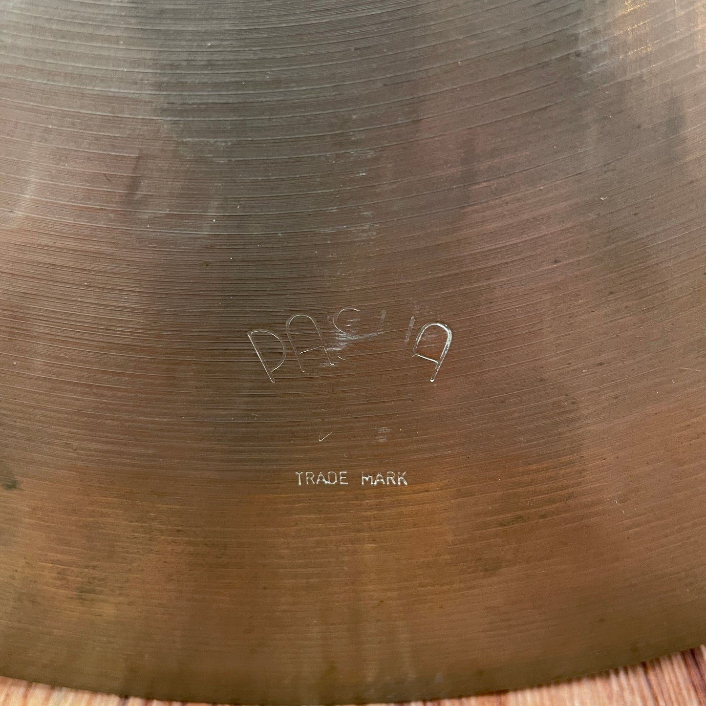 14" Pasha Heavy Band Small Ride / Hi-Hat Cymbal Single 1120g Made in Italy *Video Demo*
