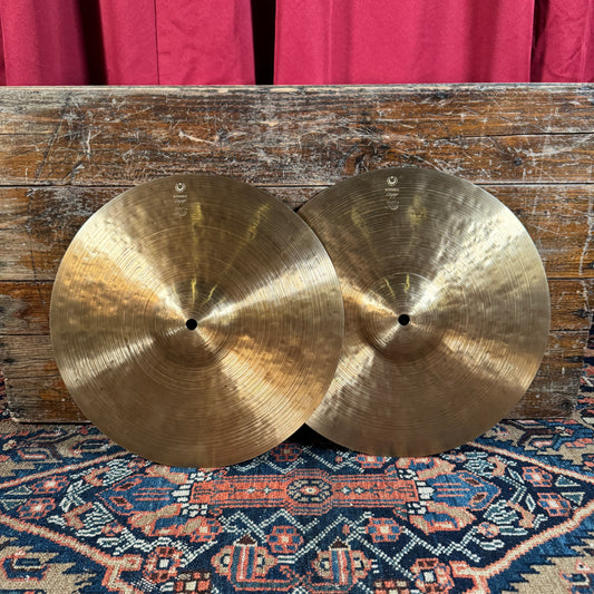 14" Istanbul Agop 30th Anniversary Medium Hi-Hat Cymbal Pair 866g/1096g *Video Demo*