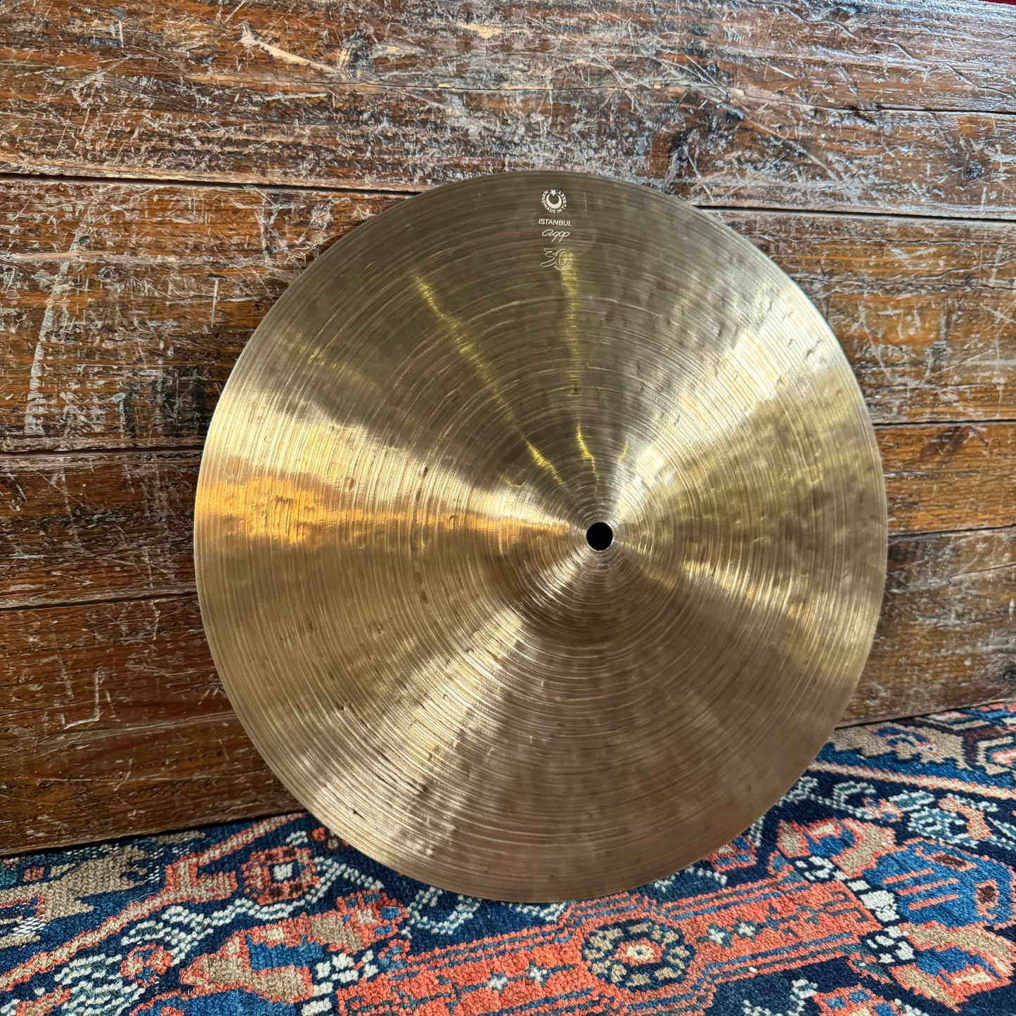 14" Istanbul Agop 30th Anniversary Medium Hi-Hat Cymbal Pair 866g/1096g *Video Demo*