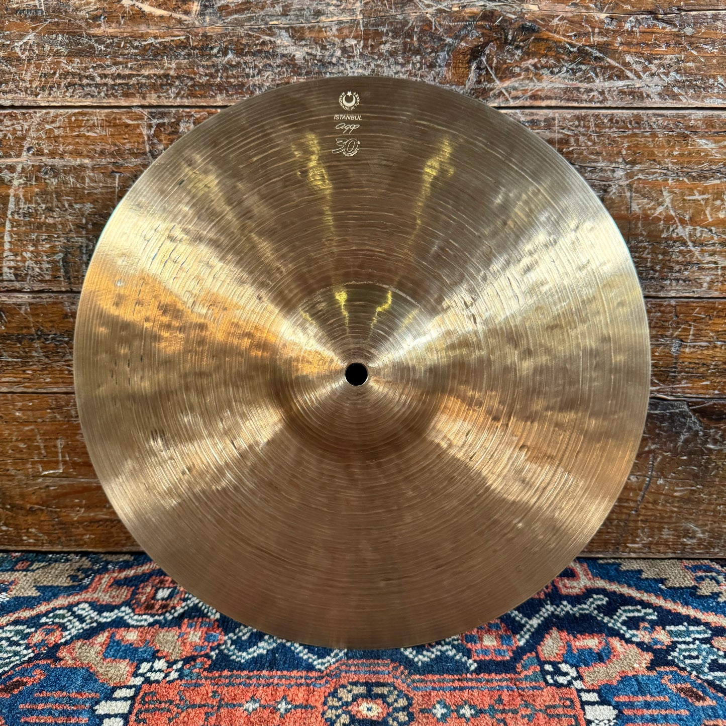 14" Istanbul Agop 30th Anniversary Medium Hi-Hat Cymbal Pair 866g/1096g *Video Demo*