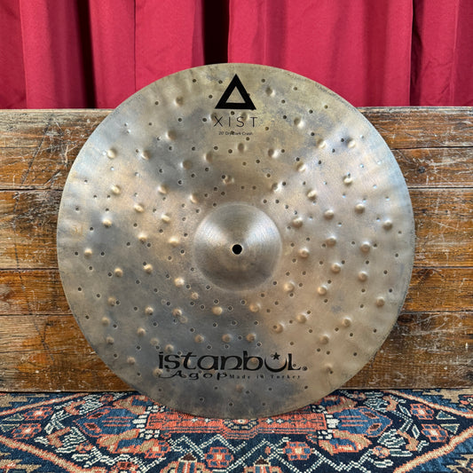 20" Istanbul Agop Xist Dry Dark Crash Cymbal 1334g *Video Demo*