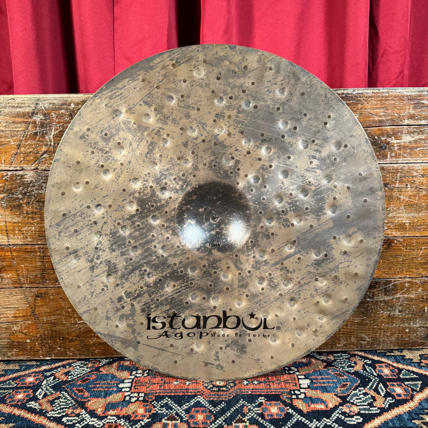 20" Istanbul Agop Xist Dry Dark Crash Cymbal 1334g *Video Demo*