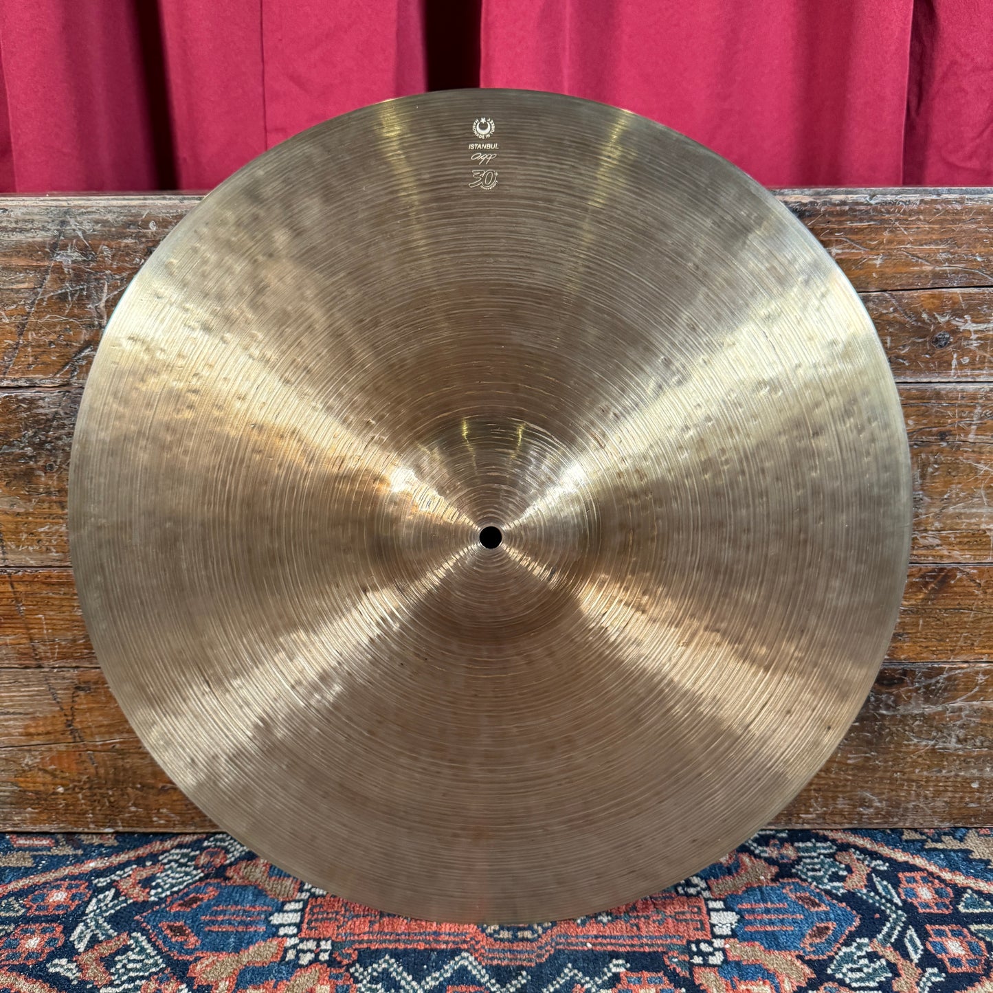 20" Istanbul Agop 30th Anniversary Ride Cymbal 1818g *Video Demo*