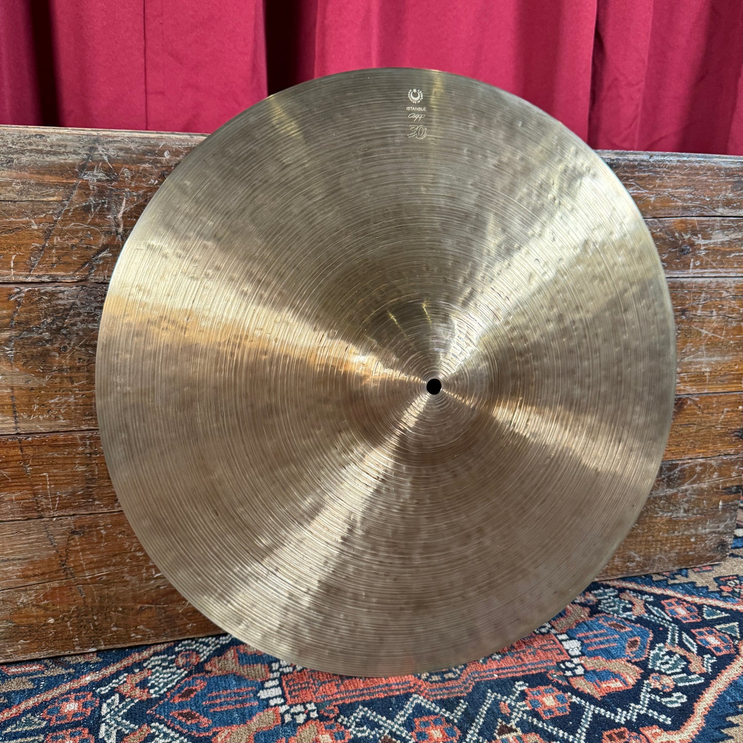 20" Istanbul Agop 30th Anniversary Ride Cymbal 1818g *Video Demo*