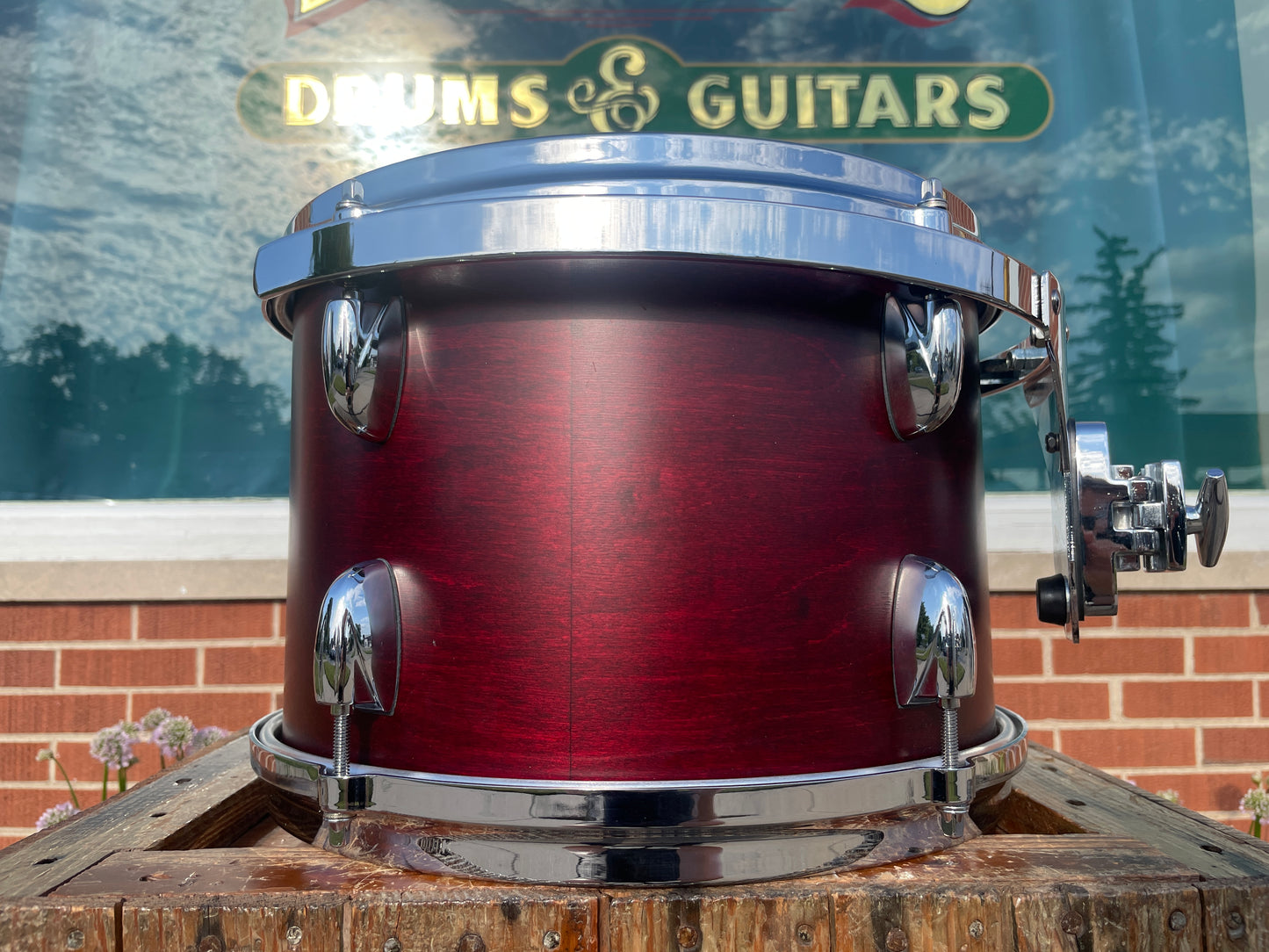 Gretsch USA Custom 8x12 Tom Drum Single Satin Walnut
