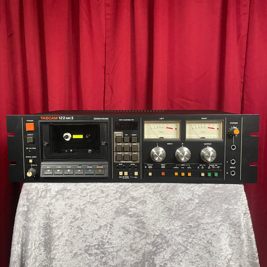 Tascam 122 MKII Pro 3-Head Cassette Tape Deck - Fully Serviced 1 Year Warranty