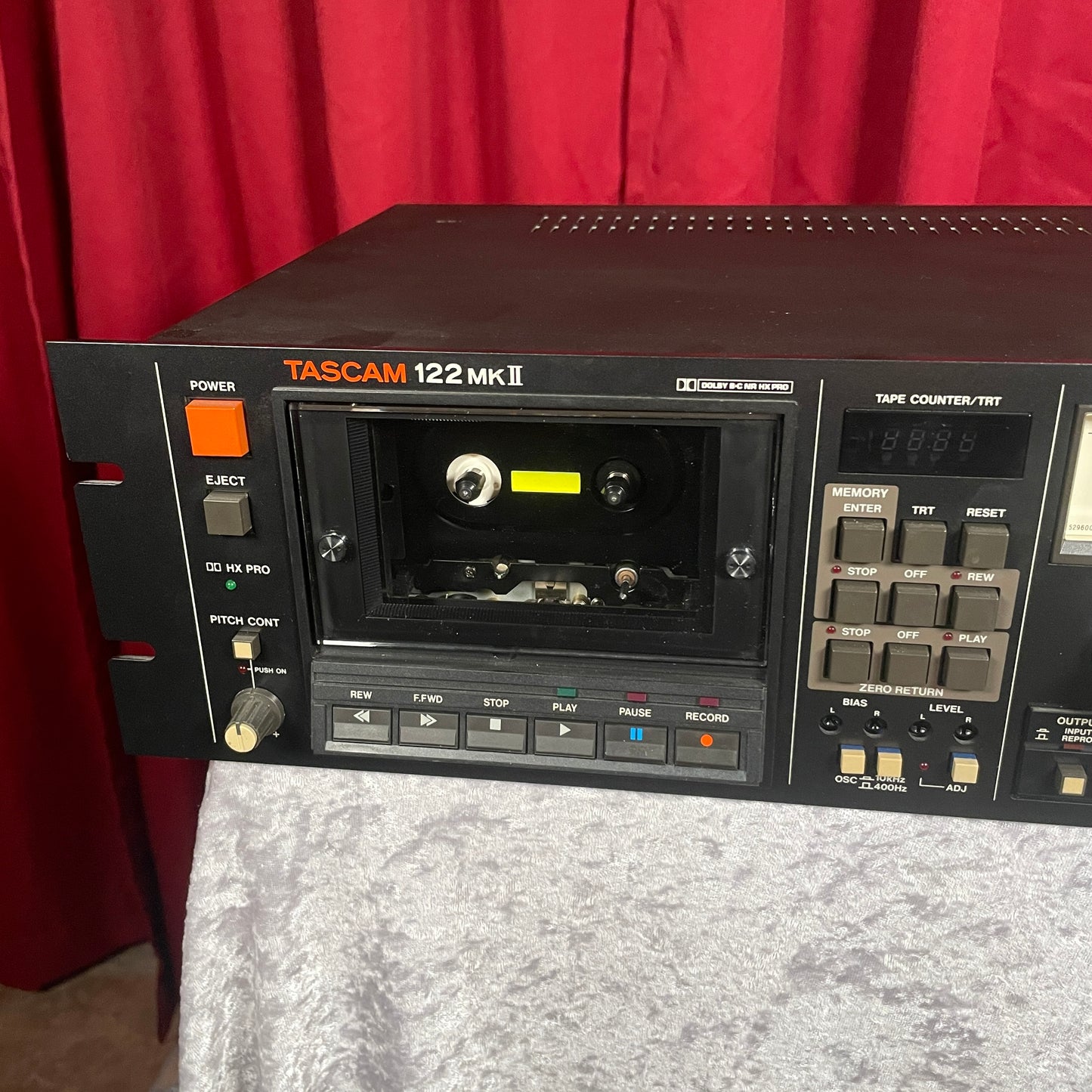 Tascam 122 MKII Pro 3-Head Cassette Tape Deck - Fully Serviced 1 Year Warranty