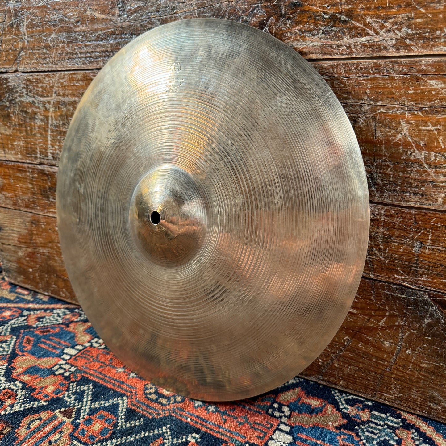 15" Zildjian A 1950s Trans Stamp Hi-Hat Cymbal Pair 734g/846g *Video Demo*