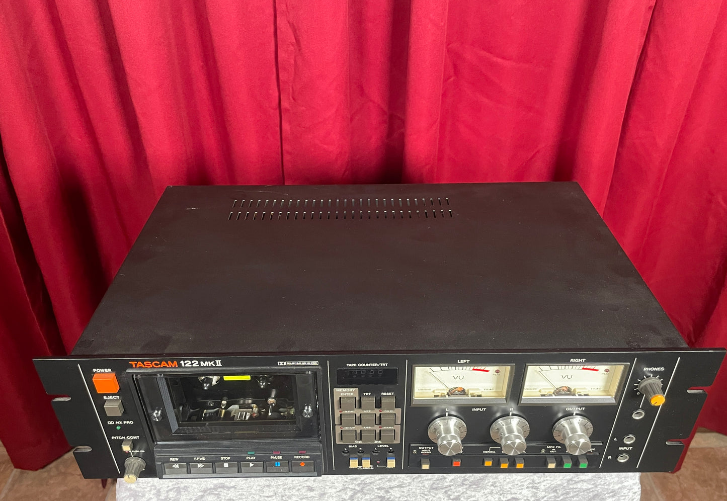 Tascam 122 MKII Pro 3-Head Cassette Tape Deck - Fully Serviced 1 Year Warranty