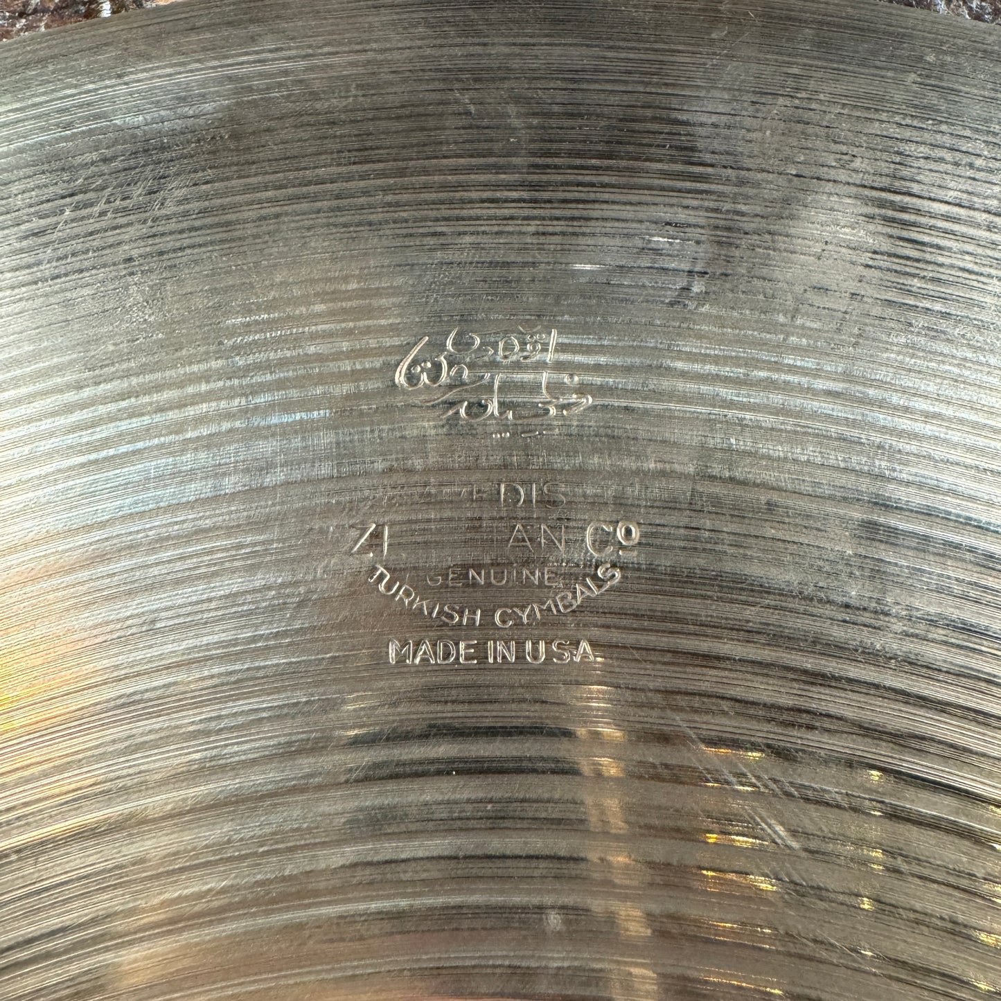 15" Zildjian A 1950s Trans Stamp Hi-Hat Cymbal Pair 734g/846g *Video Demo*