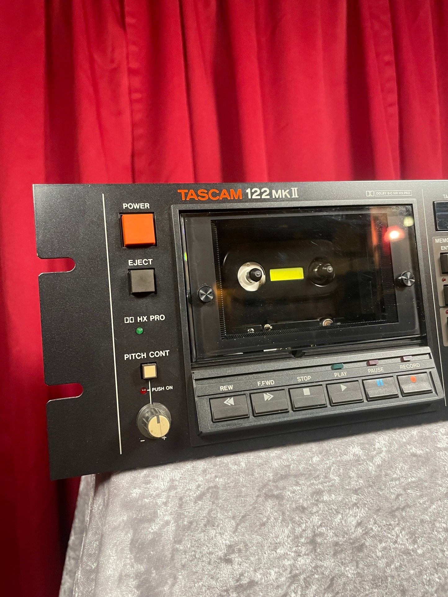 Tascam 122 MKII Pro 3-Head Cassette Tape Deck - Fully Serviced 1 Year Warranty