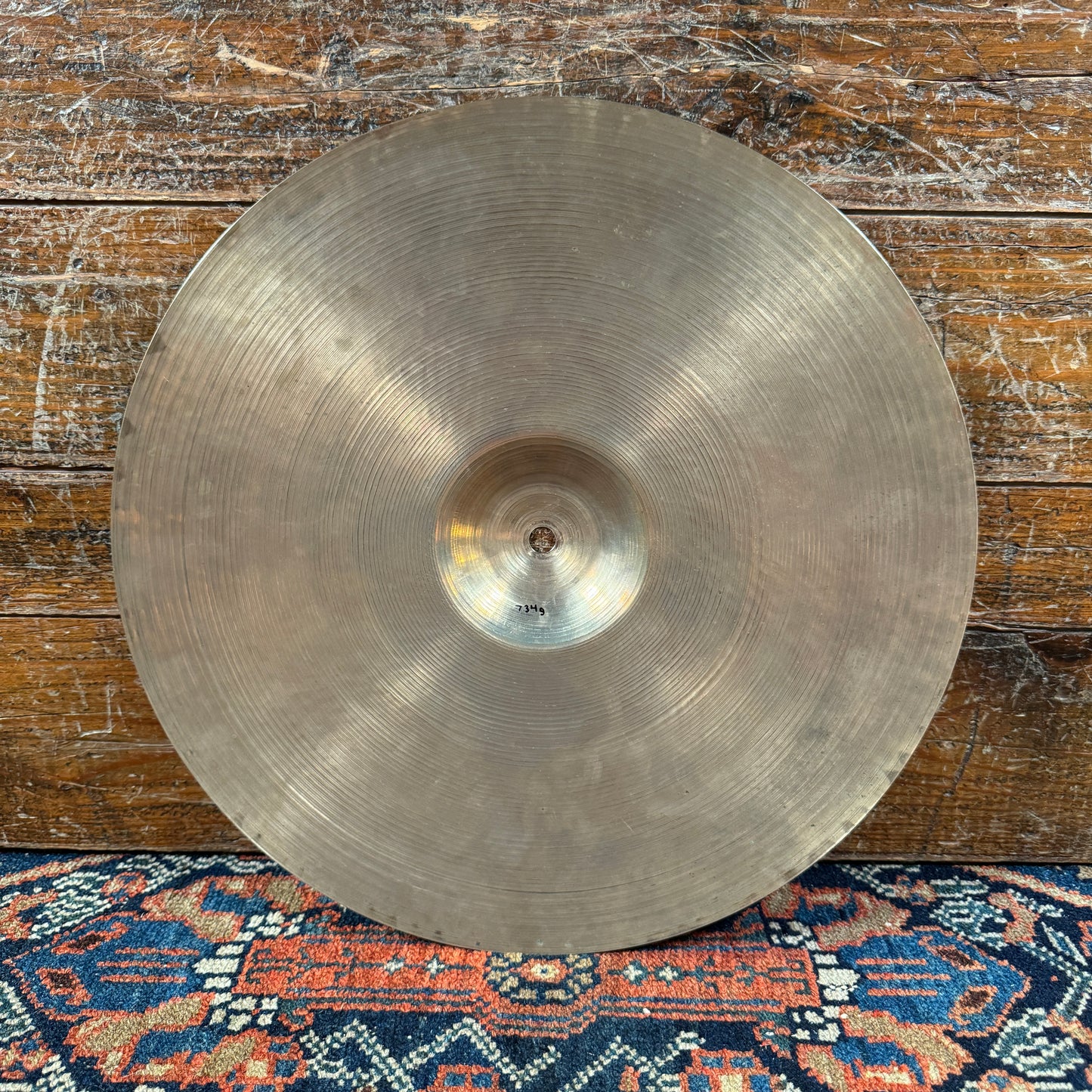 15" Zildjian A 1950s Trans Stamp Hi-Hat Cymbal Pair 734g/846g *Video Demo*