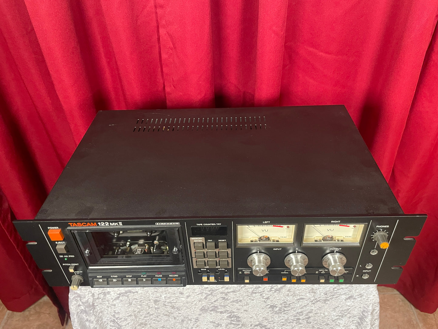 Tascam 122 MKII Pro 3-Head Cassette Tape Deck - Fully Serviced 1 Year Warranty