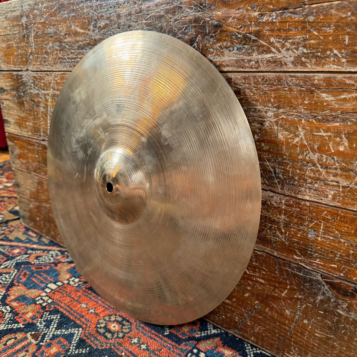 15" Zildjian A 1950s Trans Stamp Hi-Hat Cymbal Pair 734g/846g *Video Demo*