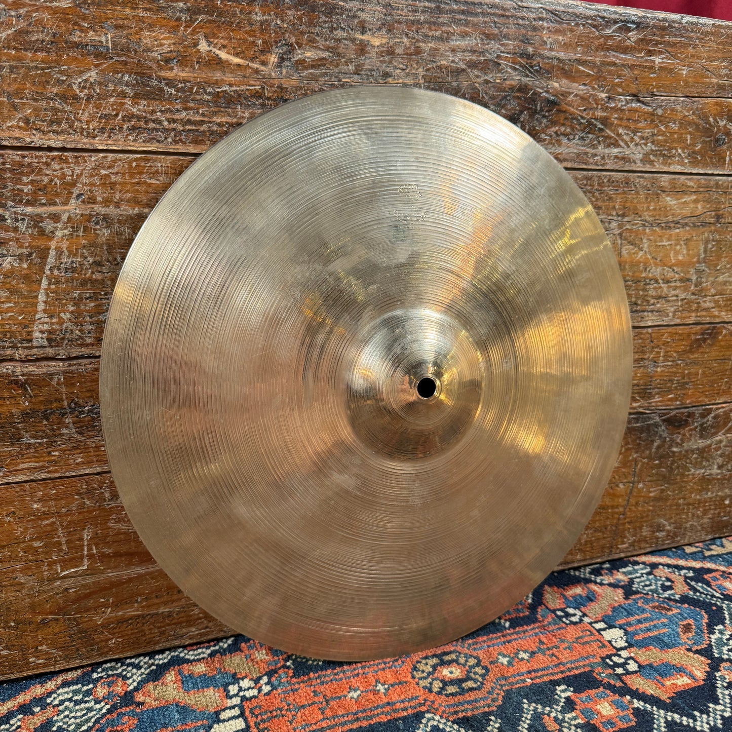 15" Zildjian A 1950s Trans Stamp Hi-Hat Cymbal Pair 734g/846g *Video Demo*