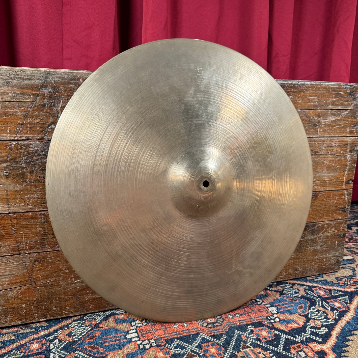 20" Zildjian A 1950s Small Stamp Ride Cymbal 2156g *Video Demo*