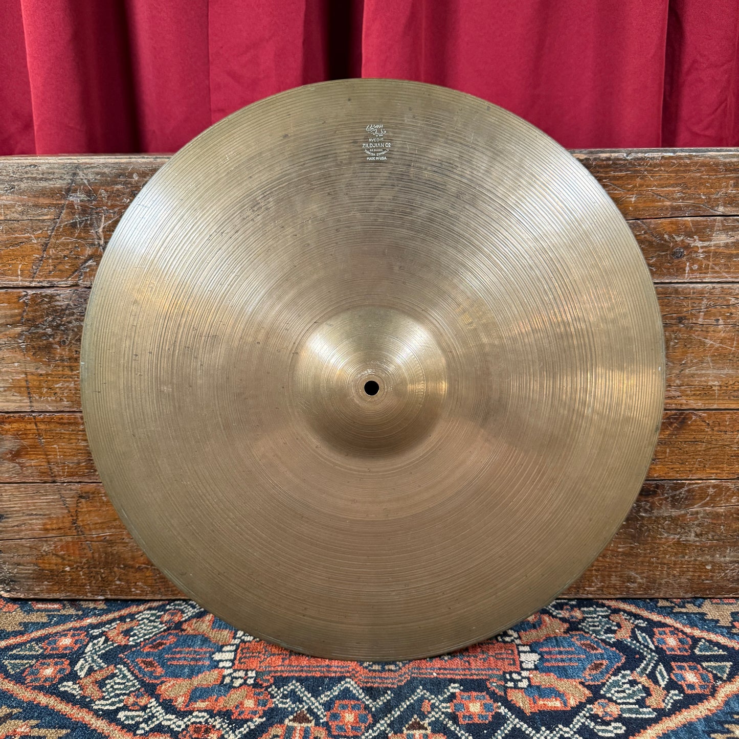 20" Zildjian A 1950s Small Stamp Ride Cymbal 2184g *Video Demo*