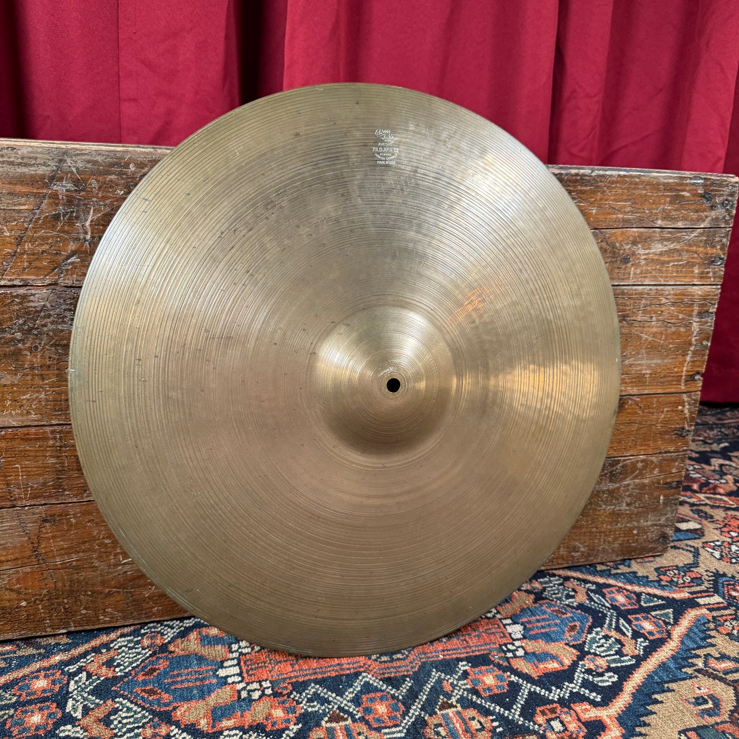 20" Zildjian A 1950s Small Stamp Ride Cymbal 2184g *Video Demo*