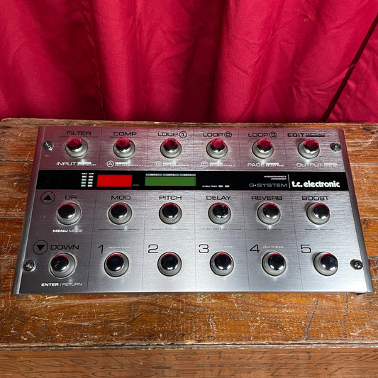TC Electronic G-System Multi-Effects Processor