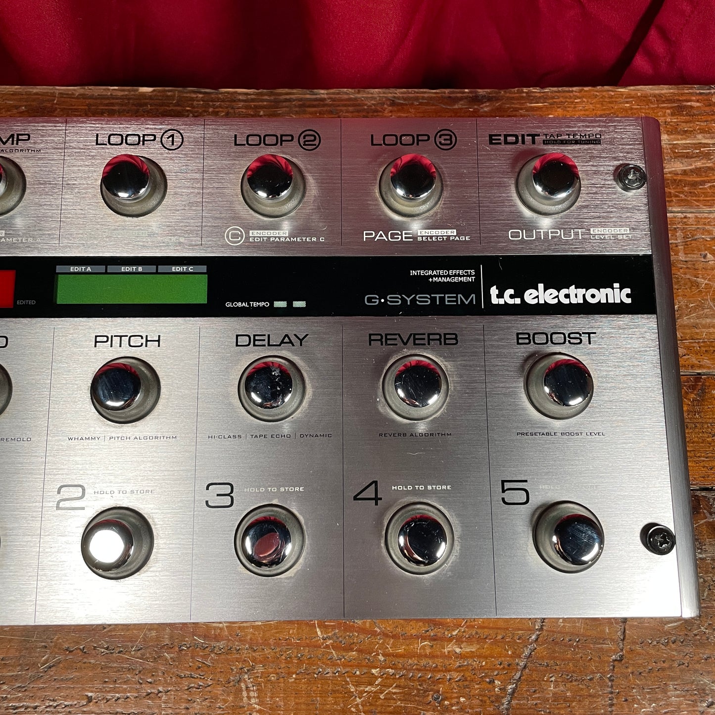 TC Electronic G-System Multi-Effects Processor