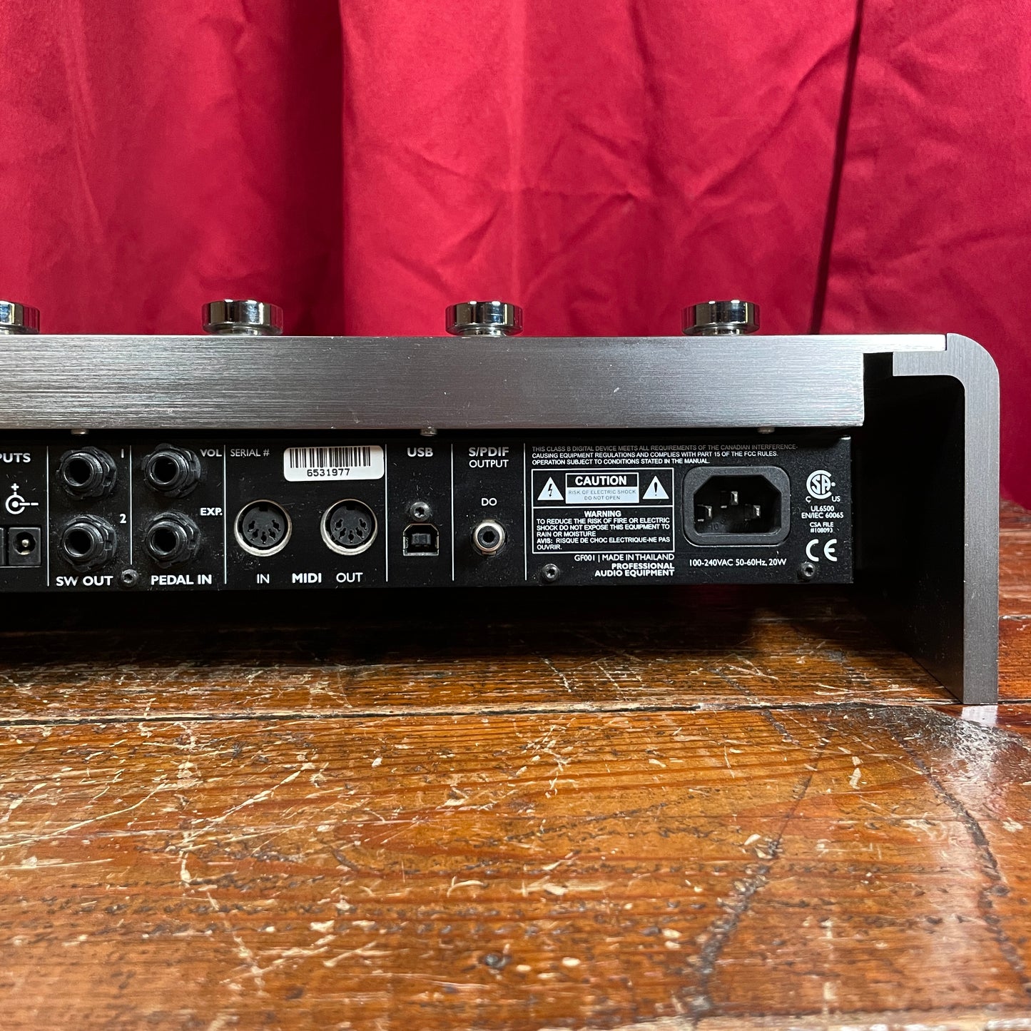TC Electronic G-System Multi-Effects Processor