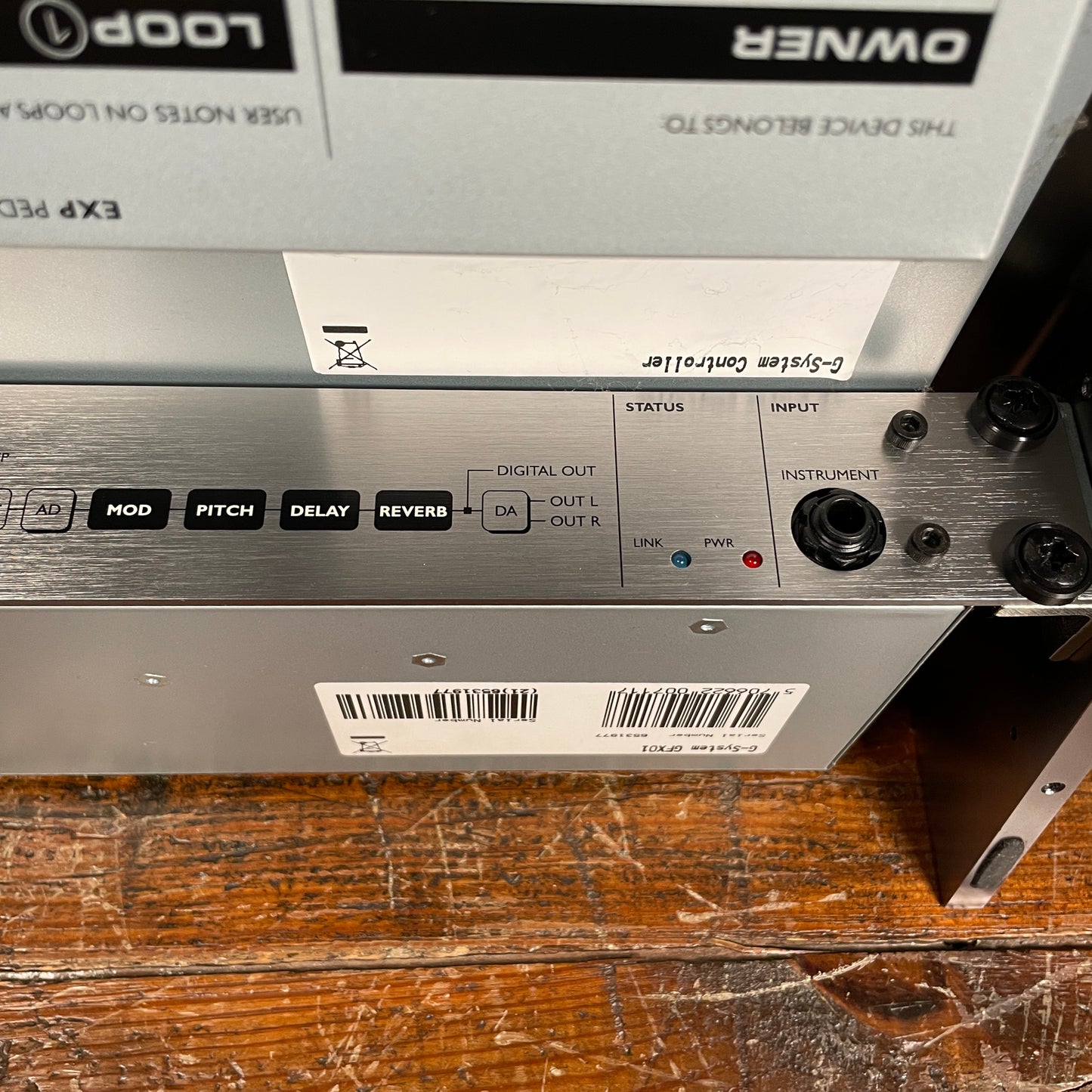 TC Electronic G-System Multi-Effects Processor