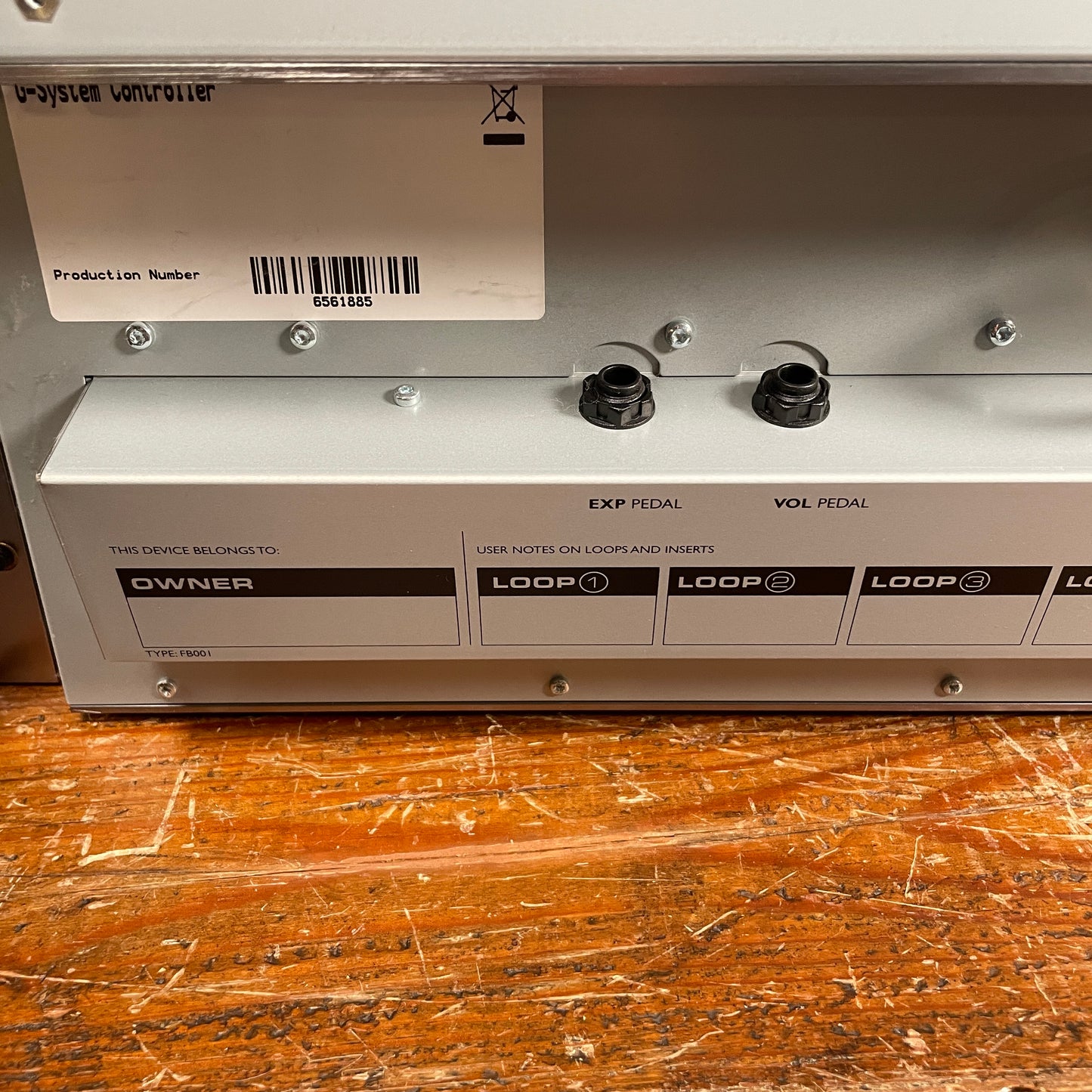 TC Electronic G-System Multi-Effects Processor