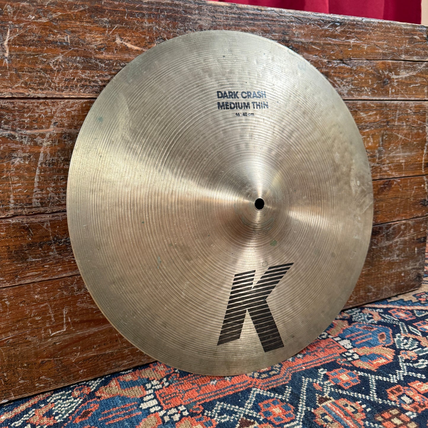 16" Zildjian K Dark Crash Medium Thin Cymbal 1200g *Video Demo*