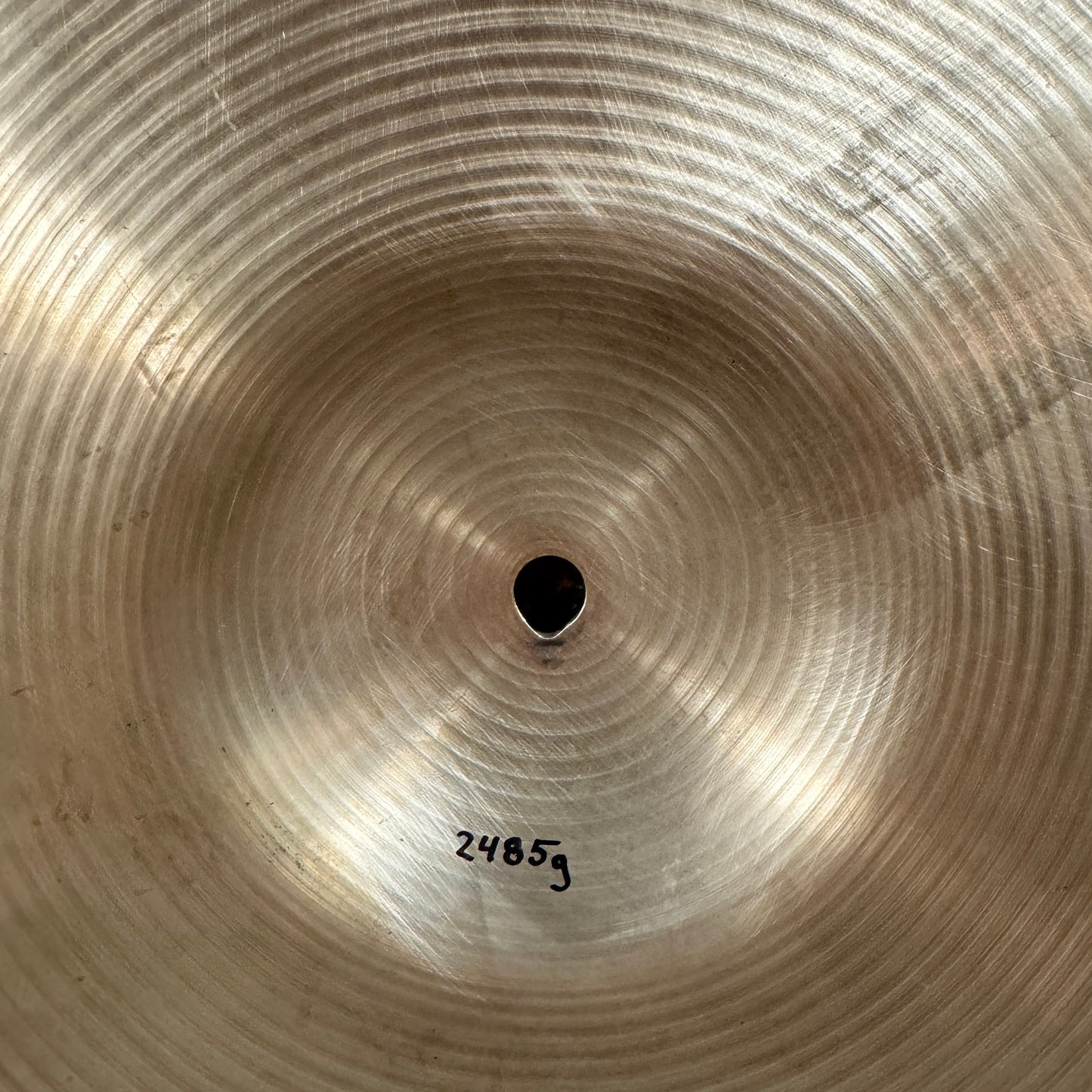 21" Paiste Formula 602 1960s Pre-Serial Ride Cymbal 2485g *Video Demo*