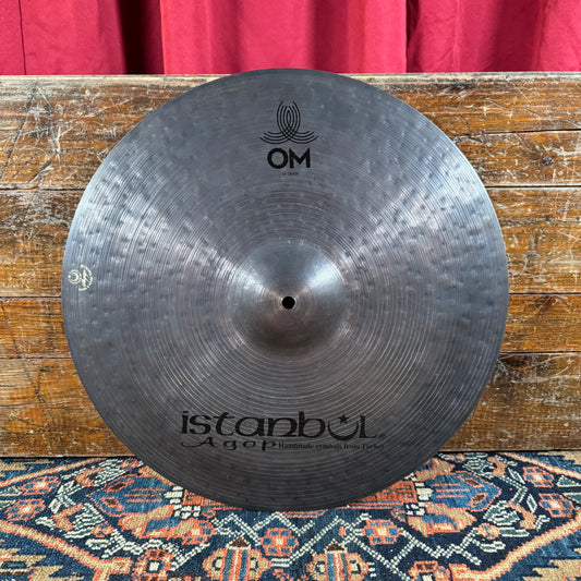 18" Istanbul Agop Om Cindy Blackman Santana Crash Cymbal 1220g *Video Demo*