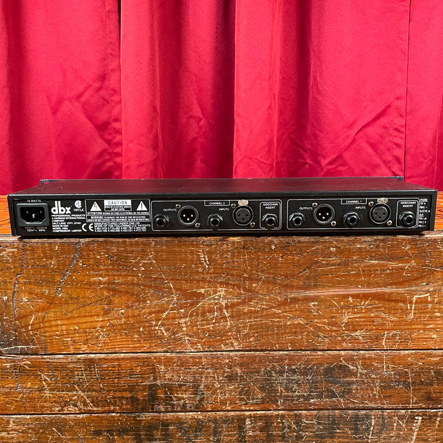 dbx 166A 2-Channel Compressor/Limiter