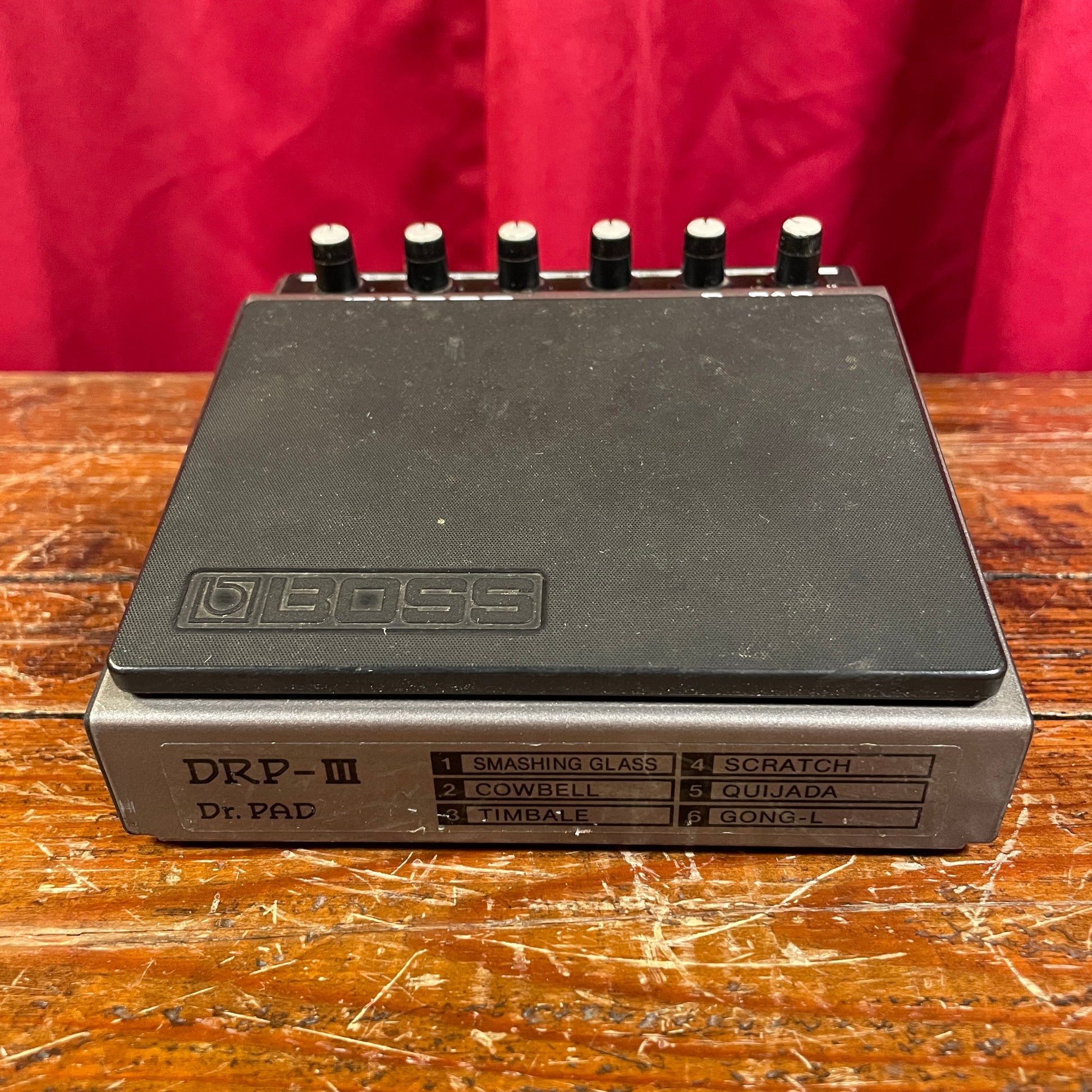 boss drum pedal Boss DRP-3 Dr. Pad Drum Machine Synth – Drugan's Drums & Guitars