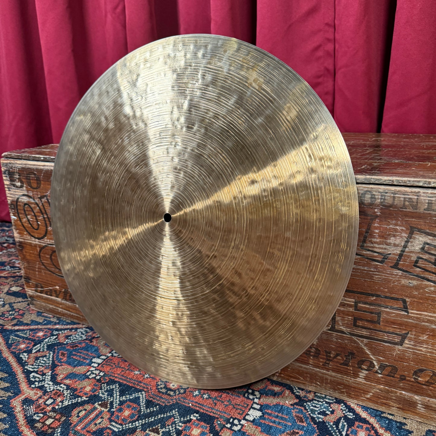 20" Istanbul Agop 30th Anniversary Flat Ride Cymbal 1812g *Video Demo*