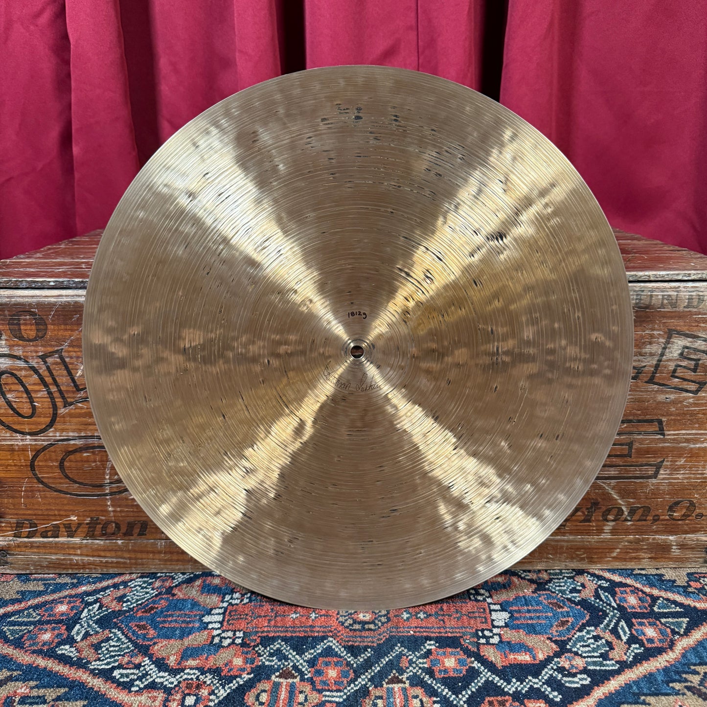20" Istanbul Agop 30th Anniversary Flat Ride Cymbal 1812g *Video Demo*