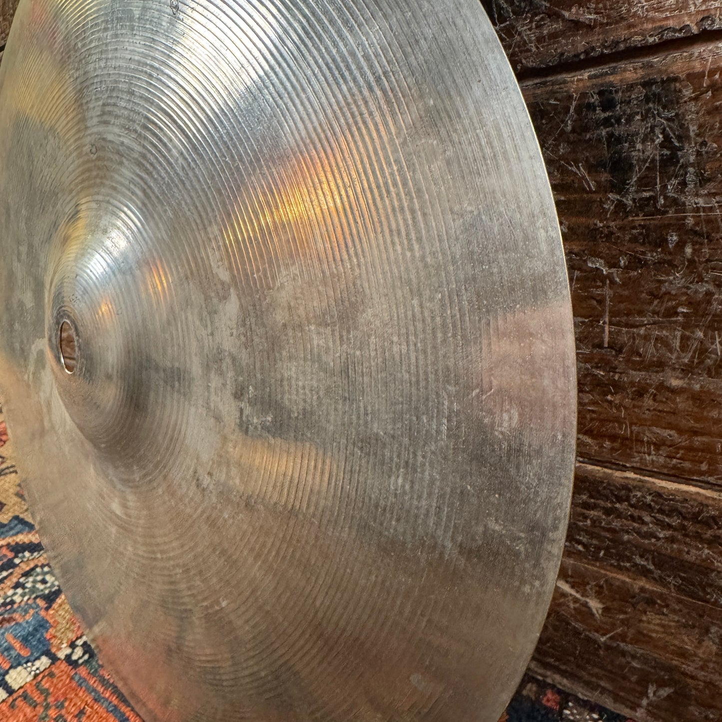 14" Paiste 1960s Ludwig Standard Crash / Hi-Hat Single Cymbal 682g Germany *Video Demo*